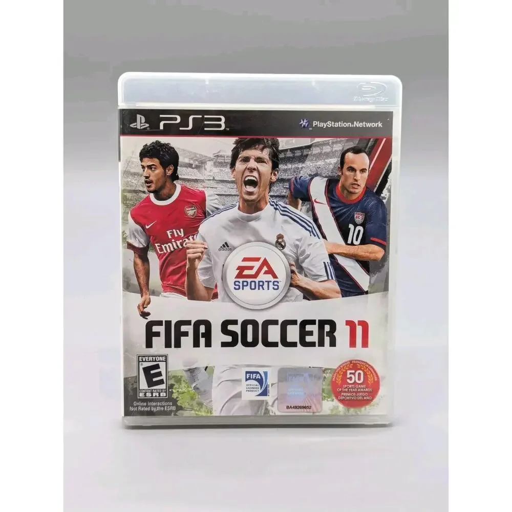 PS3 PlayStation 3 Pure Futbol FIFA Soccer 11 Tiger Woods PGA Tour 11 Game Lot